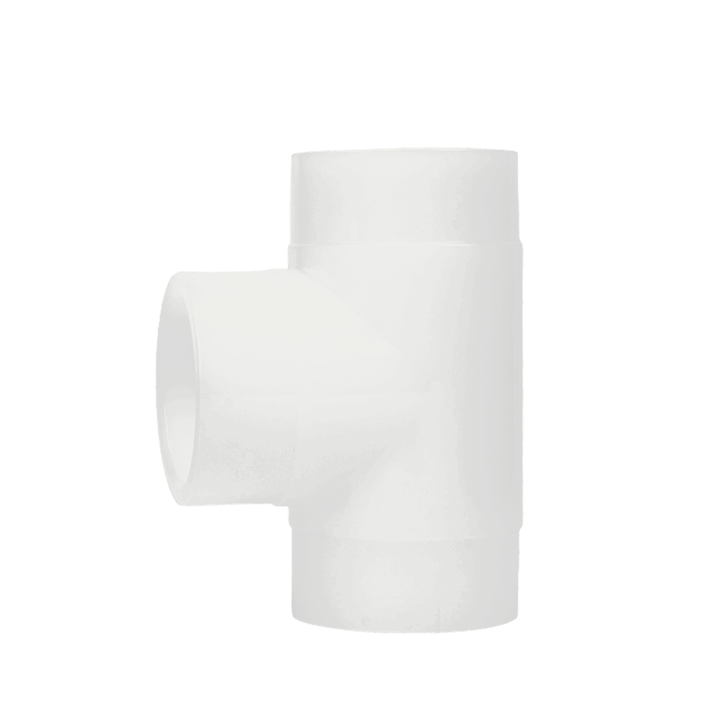 PVDF Tee Comhionann