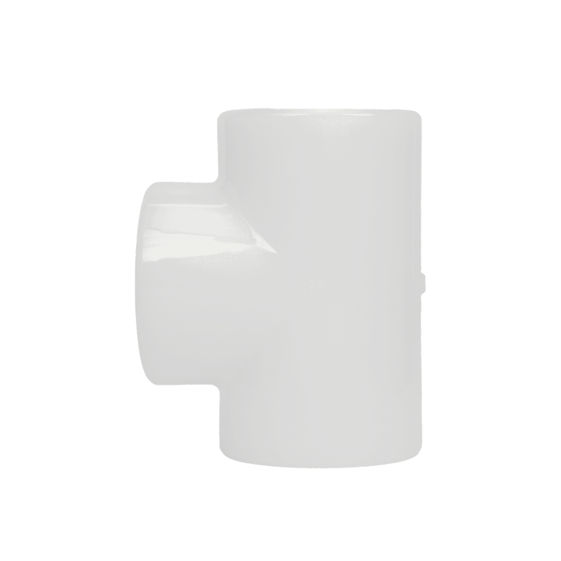PVDF Tee Comhionann