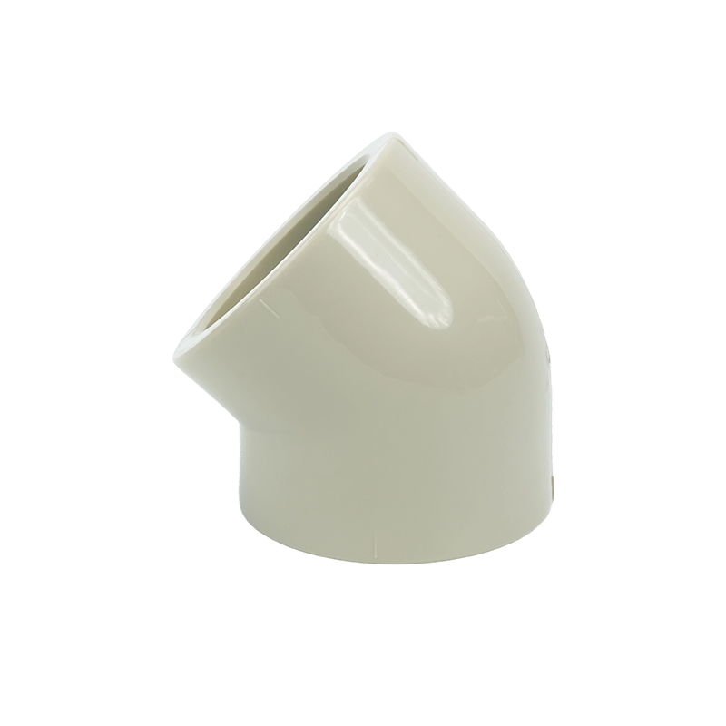 β-Pph 45 Céim Feistiú Píobáin Soicéad Leáigh Te Elbow 1.0 Mpa