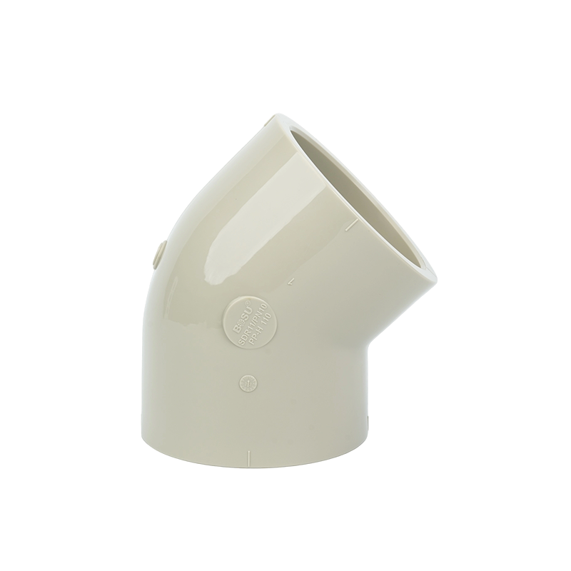 β-PPH 45 Céim Elbow Butt-Weld Feistiú Gearr